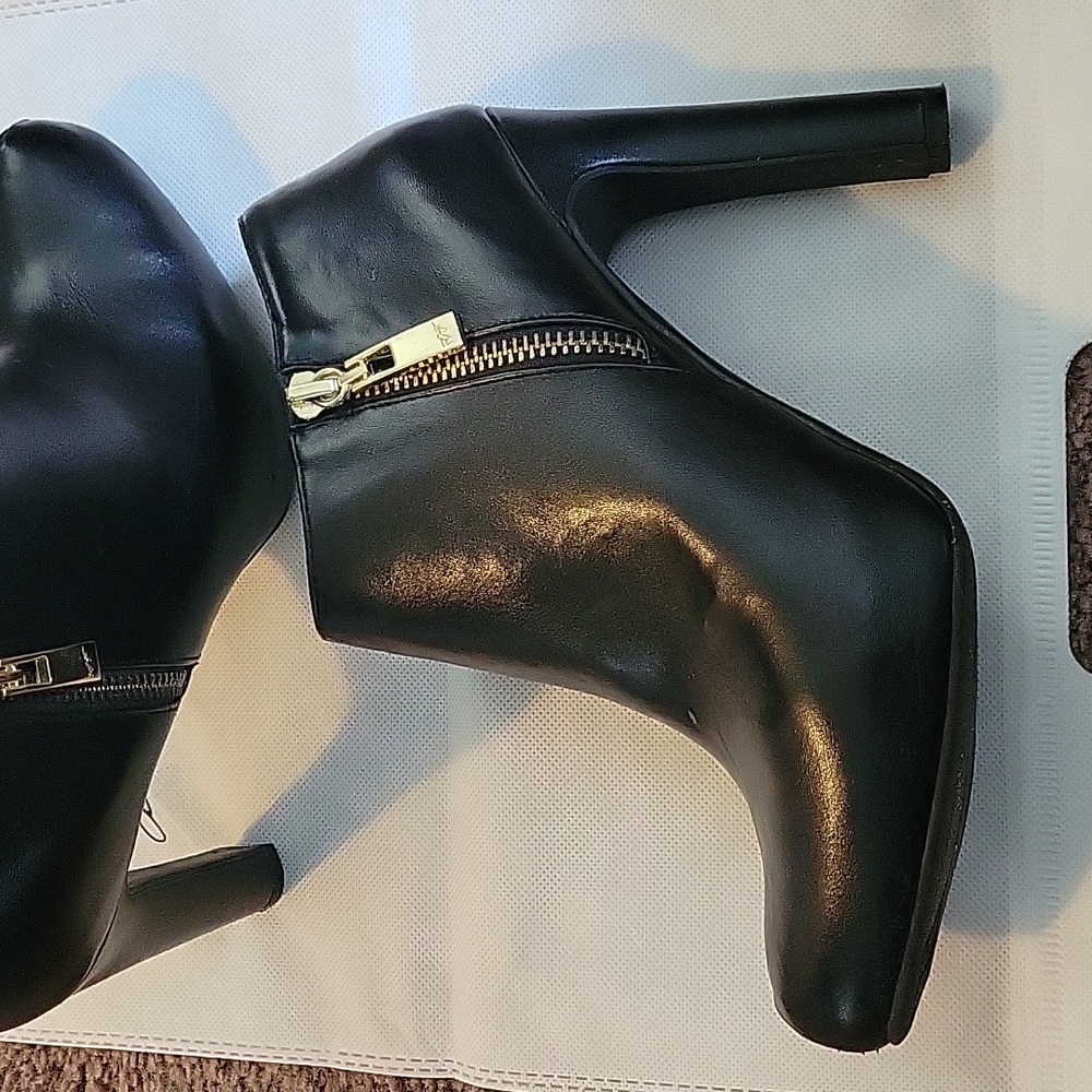 4" heel booties